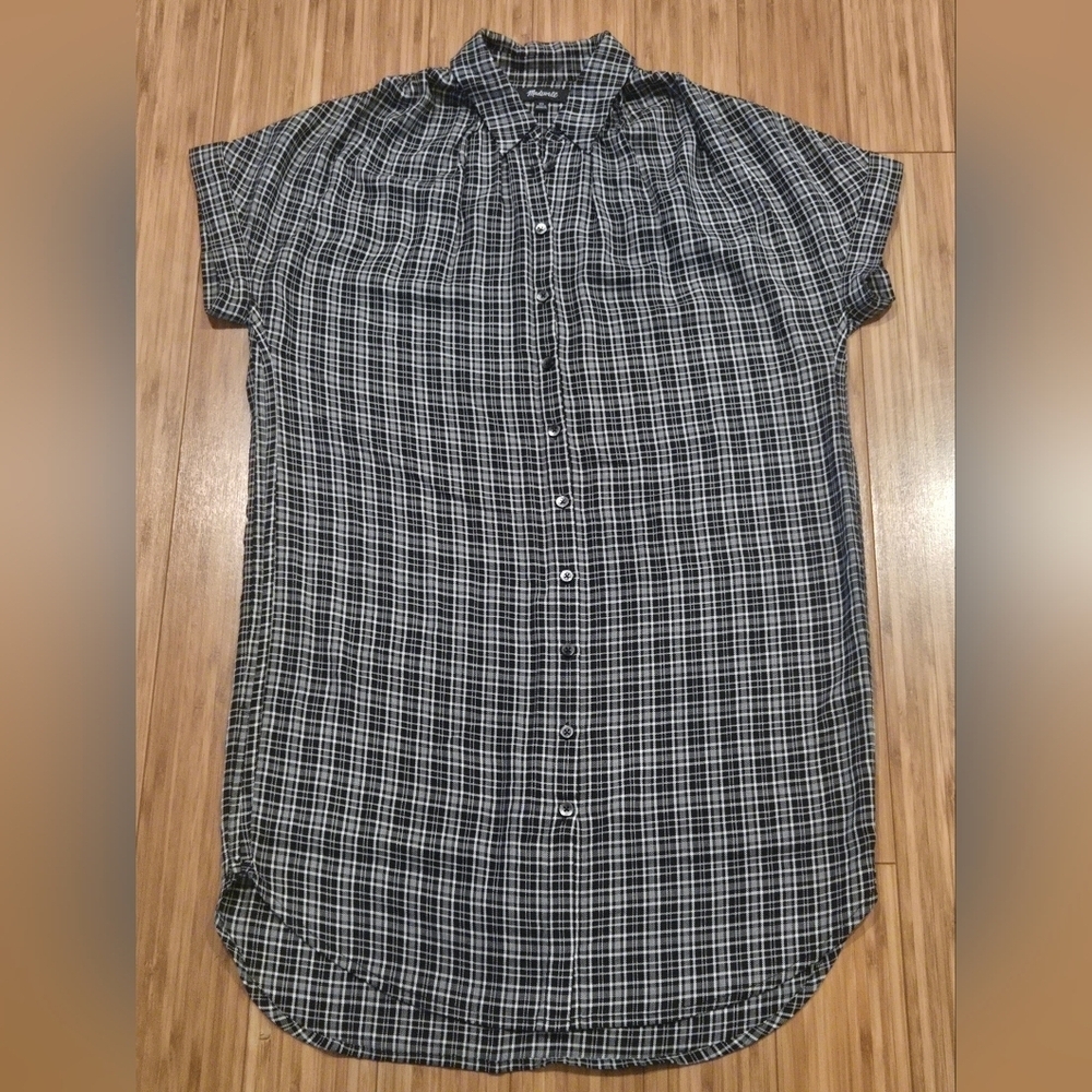 Madewell Checkered Dress